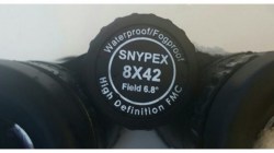 3.Snypex 8X42 HD Profinder Binoculars,Black 9842-HD